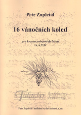 16 vánočních koled pro kvartet zobcových fléten /A,A,T,B/